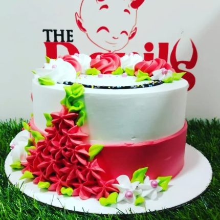 Red Garden Cake